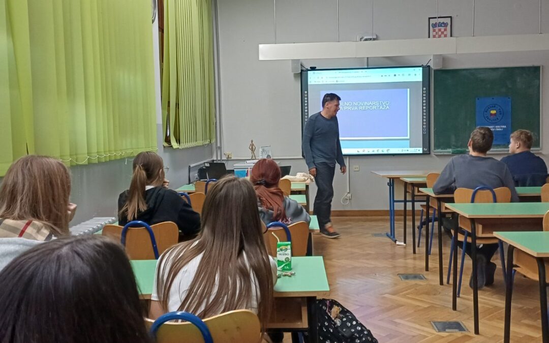 Održana radionica ”Snimamo priču telefonom” u sklopu programa ”Ruksak (pun) kulture”, 27.10.2025.