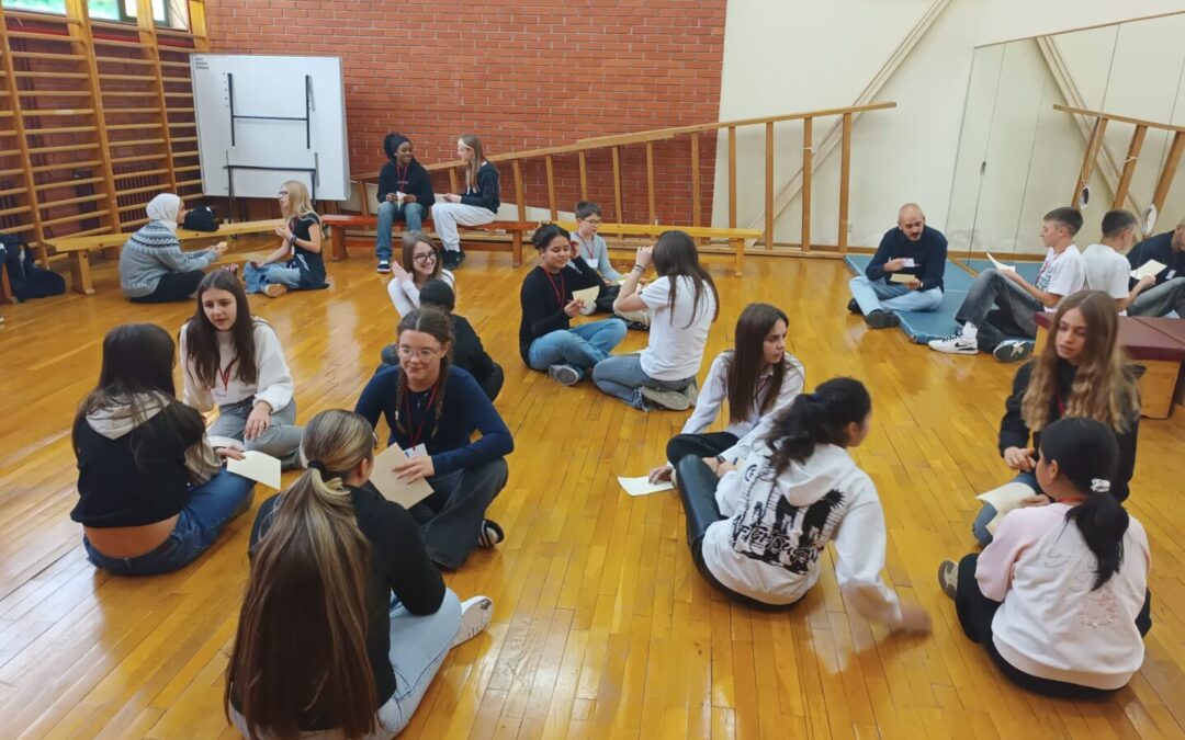 Prvi dan gostiju iz Scuola Aristide Gabelli, Torino (Italija) u našoj školi