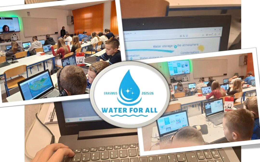 On-line susret učenika OŠ Bedekovčina i Collège Notre Dame Marvejols (FRA): Suradnja, kreativnost i zajednički projekt o vodi