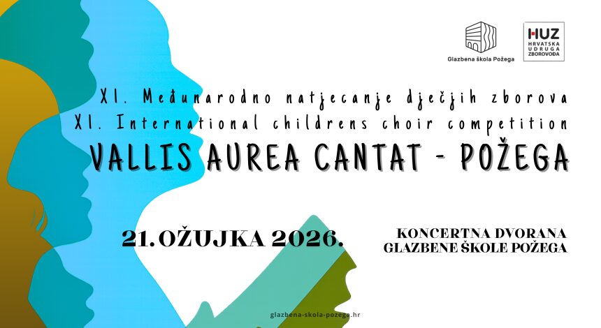 Sjajan uspjeh Vokalne skupine na XI. međunarodnom natjecanju dječjih zborova Vallis aurea cantat 2026. u Požegi!