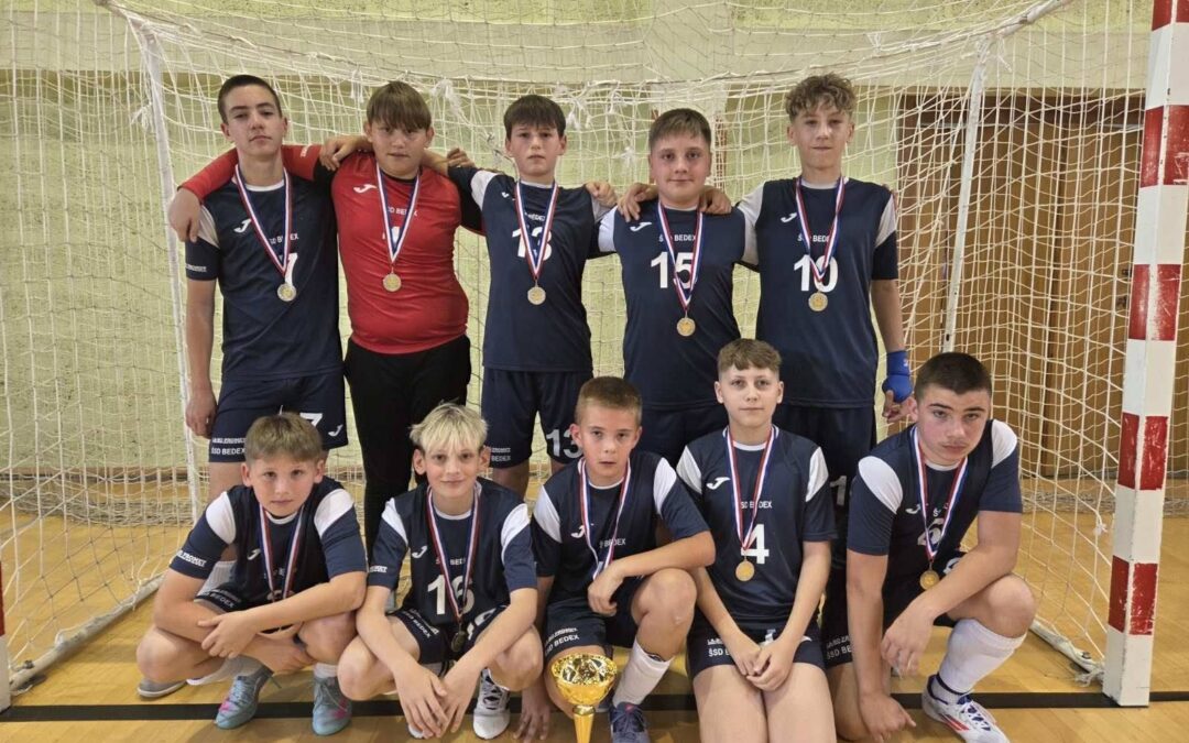 Futsal (kategorija dječaci 5. i 6. razredi) – ekipa OŠ Bedekovčina osvojila 2. mjesto!