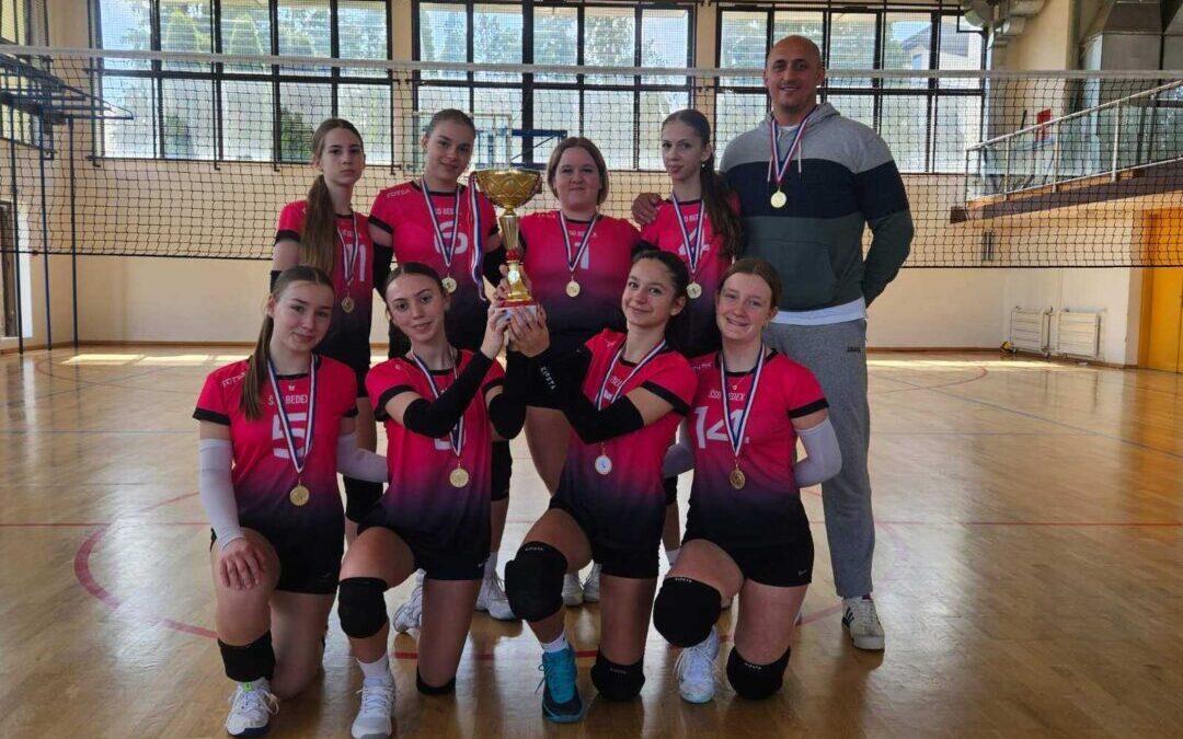 Županijsko natjecanje iz odbojke, djevojke – PRVO mjesto!